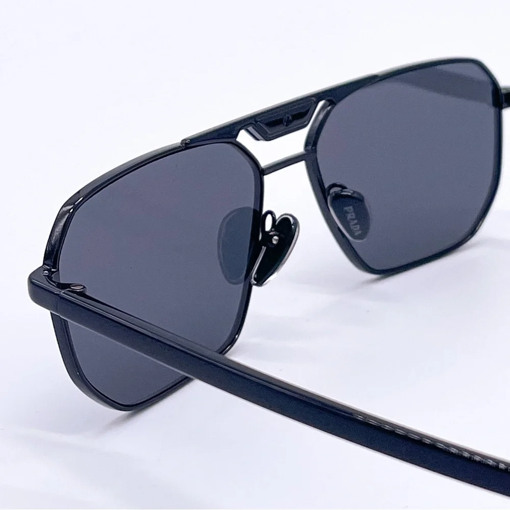 NEW PRADA PR58YS 1AB5S0 UNISEX EYEWEAR PRADA SPR 58Y BLACK SUNGLASSES PR 58YS